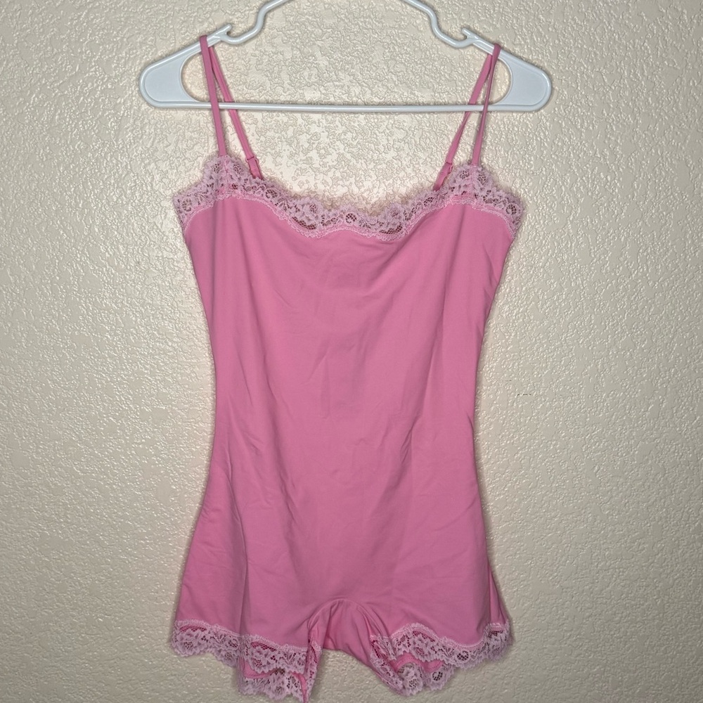 Skims Bubblegum Onesie